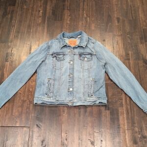 Levi's Light Blue Denim Trucker Jacket - Women's Jean Jacket